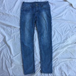 Maurice’s light washed skinny jeggings, jeans